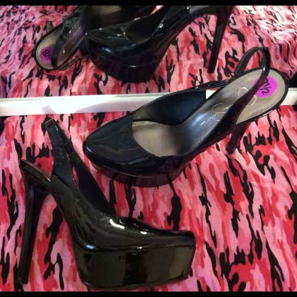 Black Jessica Simpson  high heels