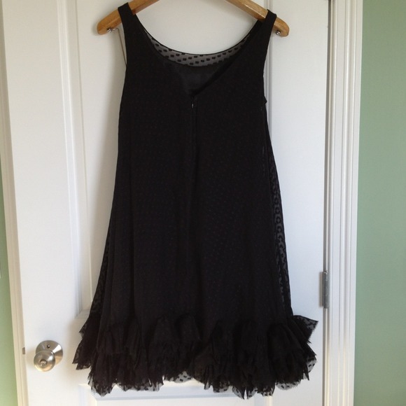 SOLD NWT Milly NY black trapeze dress size 2 - Picture 2 of 4