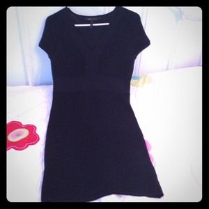 BCBG form fitting sweater dress