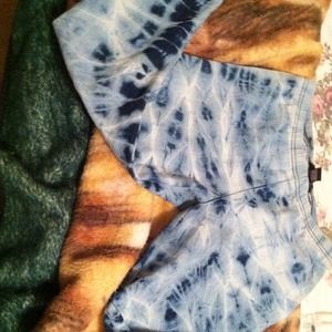 Tye die skinny leggings