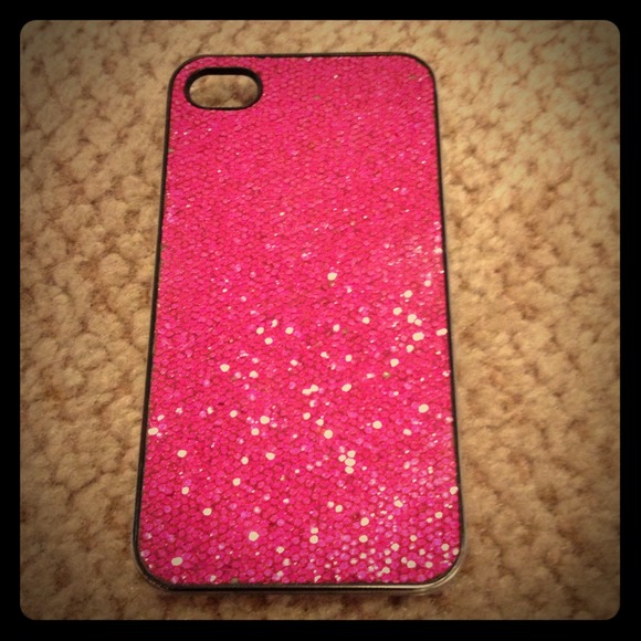Pink Glitter iPhone Case