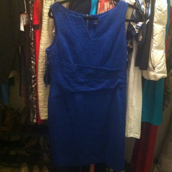 😛😛😛😛😛sold☺☺☺☺☺☺Royal Blue Ann Taylor Dress