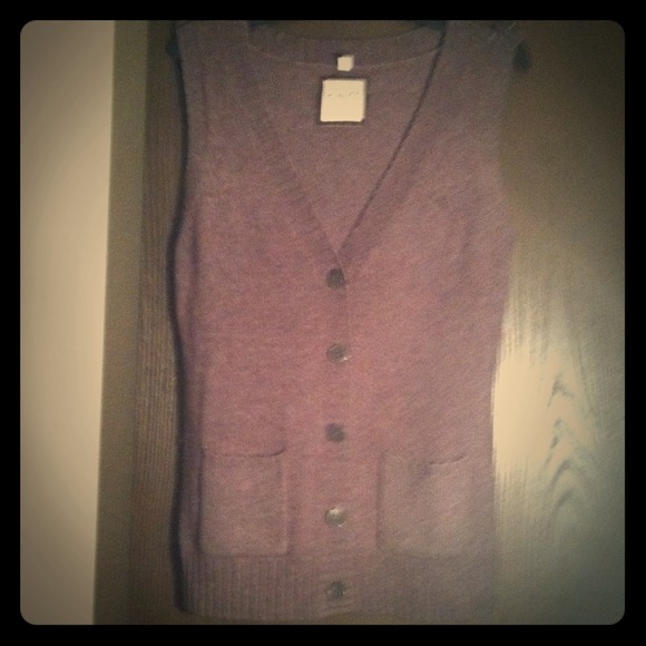 Brown cardigan