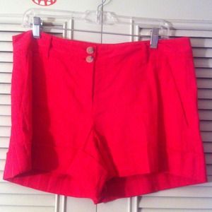 Theory cuffed shorts