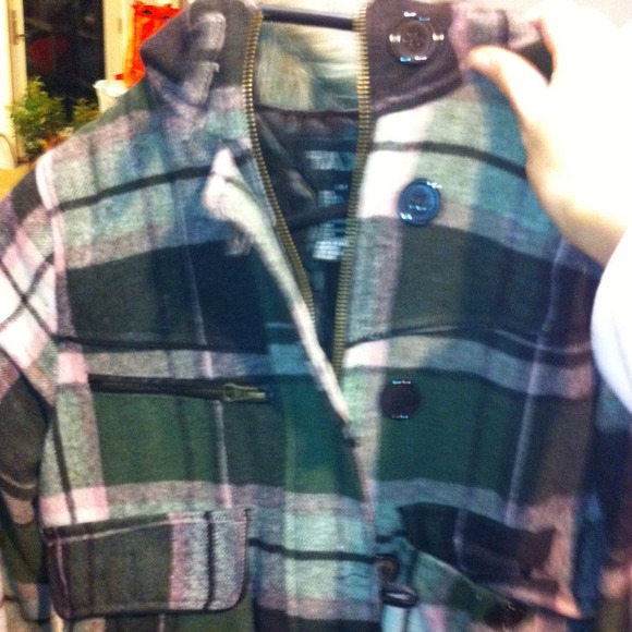 Plaid coat