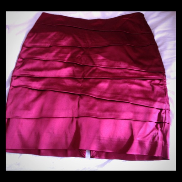 Raspberry skirt