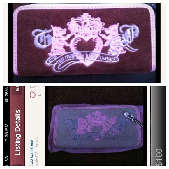 2 Juicy Couture Wallets