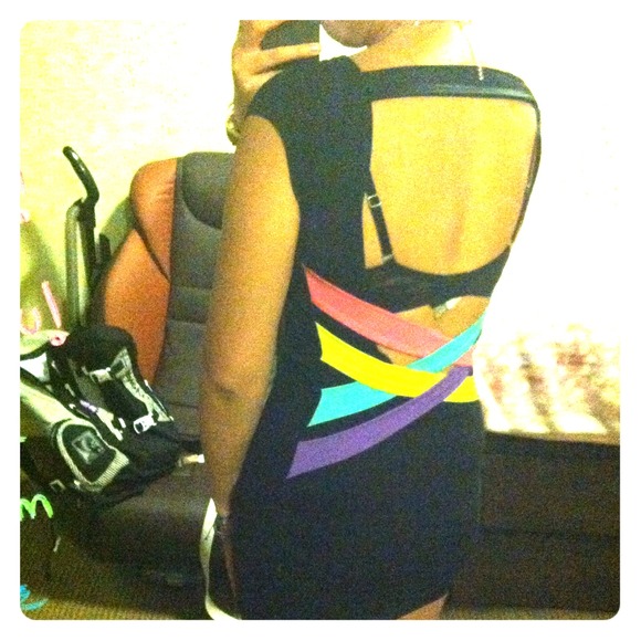 Rarely worn, super cute black dress!