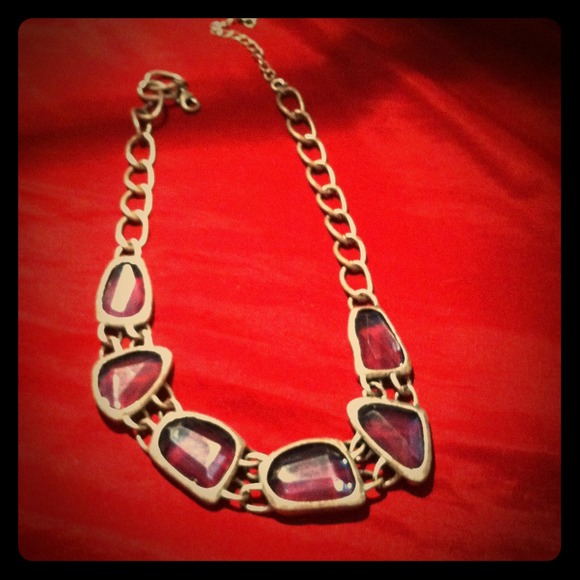 Blue necklace