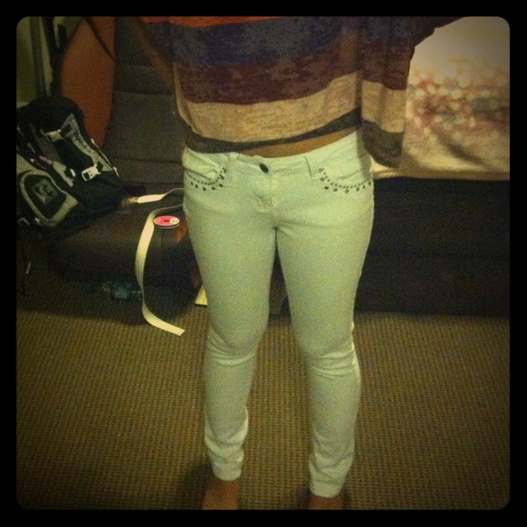 White skinny jeans - Picture 1 of 4