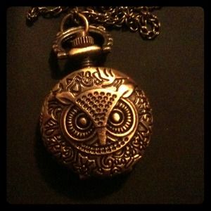 Accessories - Bronze owl pocket watch necklace Accessories - Bronze owl pocket watch necklace
