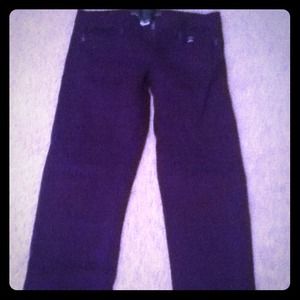 To Be With You Purple skinny jeans