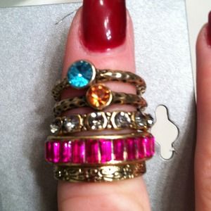 Brand new stack rings