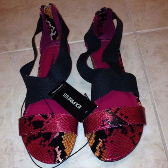 ***Sold***Snakeskin sandals