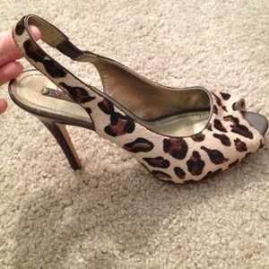 Nine West Leopard Heels