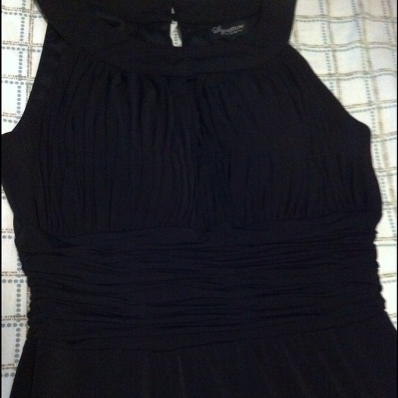 Black gown