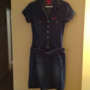 Denim dress