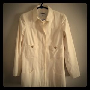 Chanel cream jacket