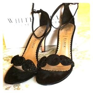 Black evening heels from WHBM