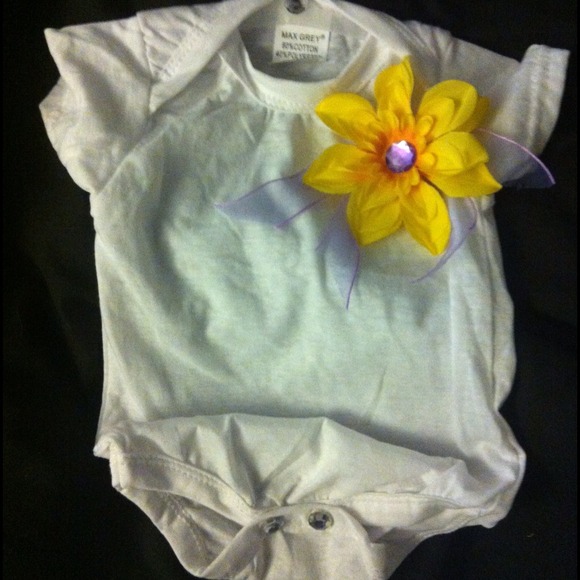 Baby girl Handmade couture onesies