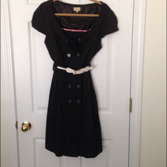 Black Gemini Shirt Dress