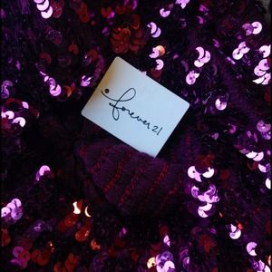Forever 21 Accessories - NWT Sequin Beret from F21 Forever 21 Accessories - NWT Sequin Beret from F21