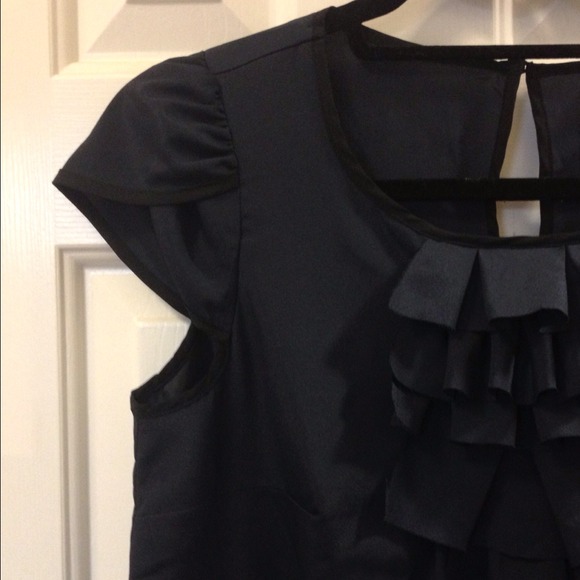 SOLD! Ruffled Sheath Dress