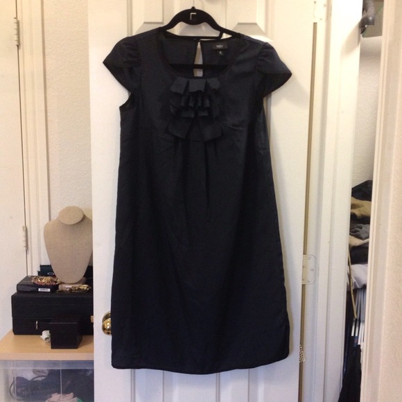 SOLD! Ruffled Sheath Dress - Picture 2 of 2