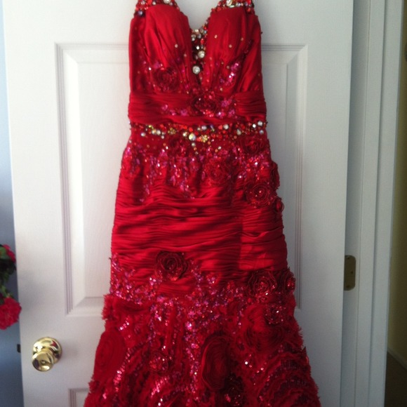 Mnm couture prom/pageant dress - Picture 4 of 4