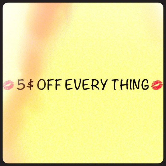 5$ off