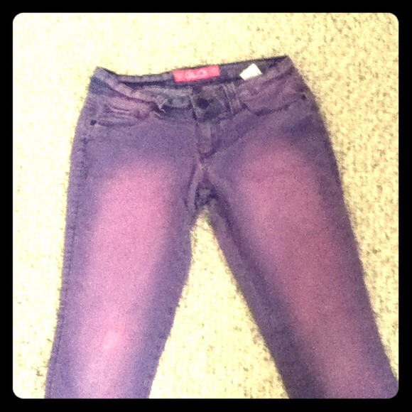 Purple skinnies