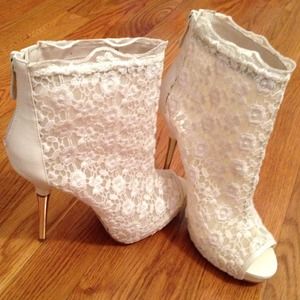 brand NEW auth. bebe booties brand NEW auth. bebe booties