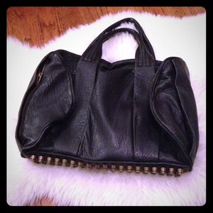Alexander Wang Inspired Studded Duffel Bag