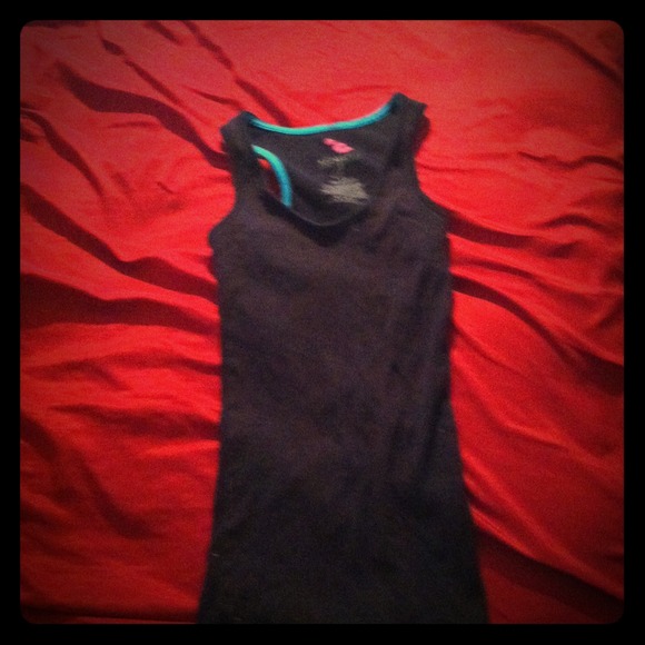 Long black tank