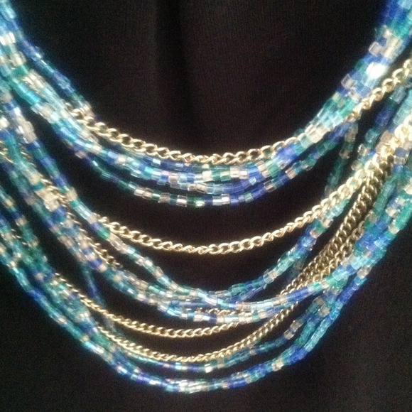 Long Seed Bead Necklace - Picture 3 of 4