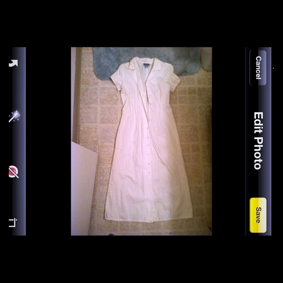 🌹Long white dress