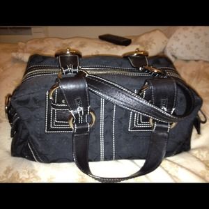 Coach black bag