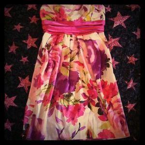 Summer silk dress
