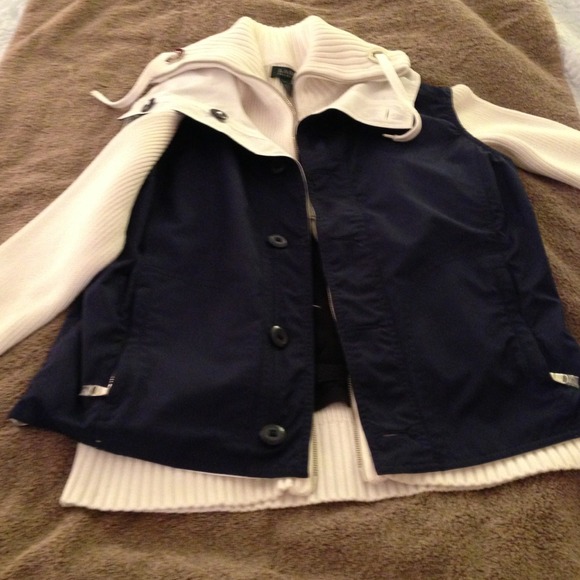 SOLD!!!!  Reversible Ralph Lauren vest