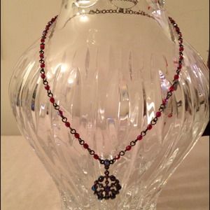 ❌❌SOLD❌❌Cute gunmetal& reddish beads