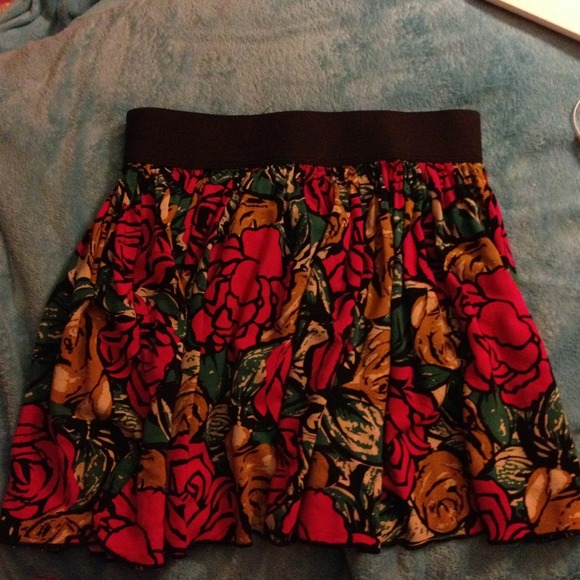 Floral skirt