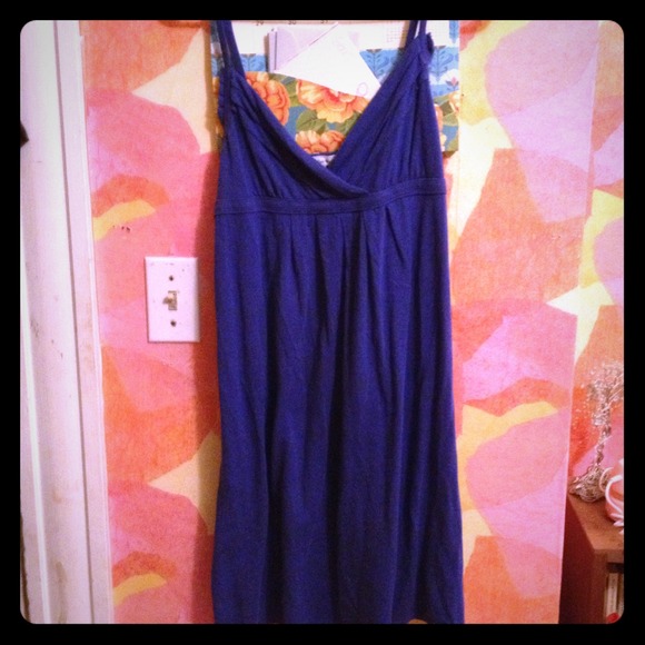 Navy blue American eagle sun dress - Picture 1 of 3