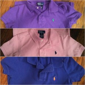 3 Boys POLO Ralph Lauren shirts