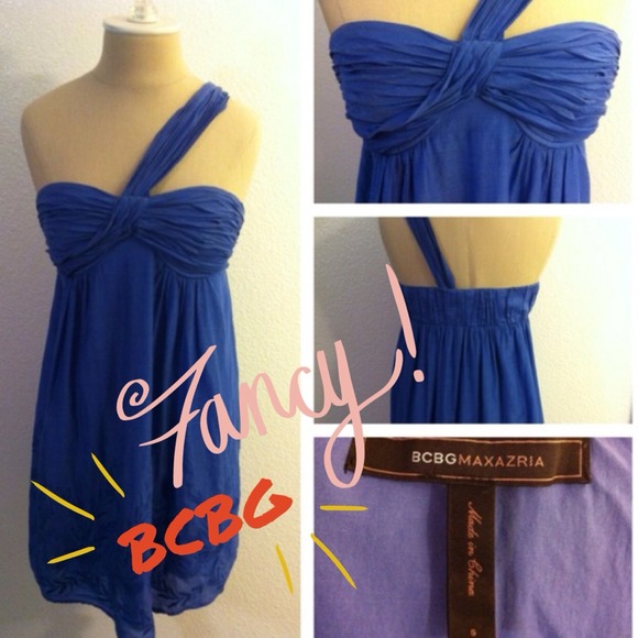 ✂️PRICE CUT✂️ BCBGMaxAzria one shoulder dress.