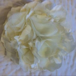 Silk & Tulle Peony Hair Comb