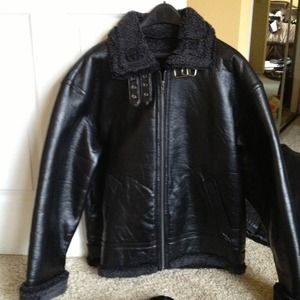 Men's leather jacket