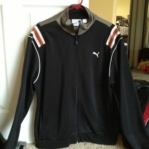 Men's puma warmup jacket
