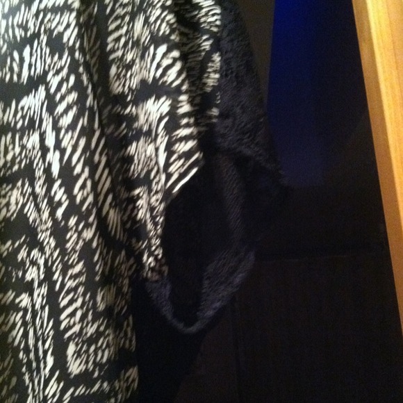 🐩Sale Soprano Top with Sheer Front and Lace Back - Picture 4 of 4