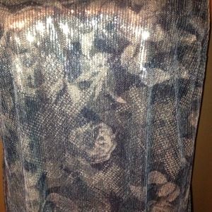 shift dress with solid black satin back