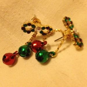 Christmas earrings.🎄🎉